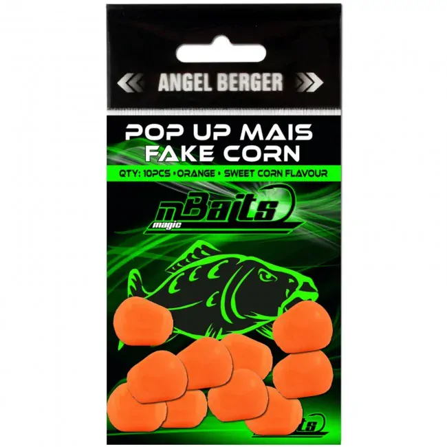 Plovoucí umělá kukuřice oranžová